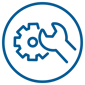 Techtips Outlinecircle Blue